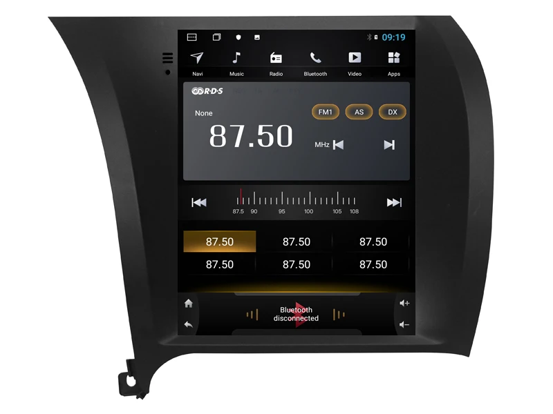 AVGOTOP Android 8,1 Tesla вертикальный экран автомобиля gps-навигация, dvd-плеер 2din для 2012- Kia K3 4+ 64GB встроенная карта