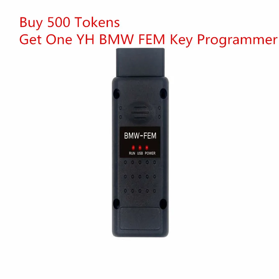 Купи 500 жетонов для Digimaster 3/CKM100 получи один YH BMW FEM/BDC ключевой программатор| |