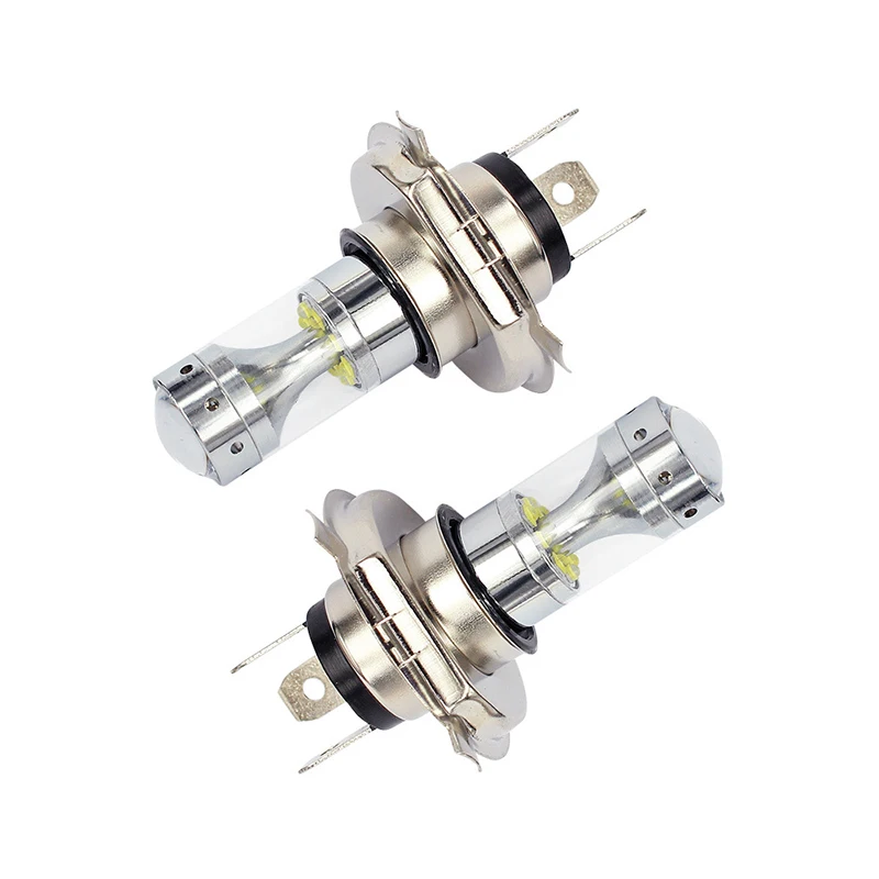 2 шт., автомобильный противотуманный светильник s H4 2525 12smd, фары высокой мощности, 360 градусов, 60 Вт, светодиодный, для автомобиля, bubls, мотоциклетный светильник, передний противотуманный светильник