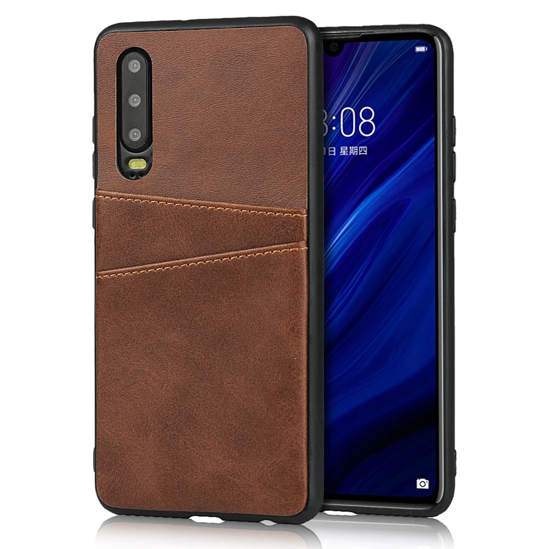 Чехол-бумажник из искусственной кожи для huawei P30 P20 honor 20 держатель для карт 9x Pro Huwei Mate30 Lite 8a Y7 Y9 Prime силиконовая рамка