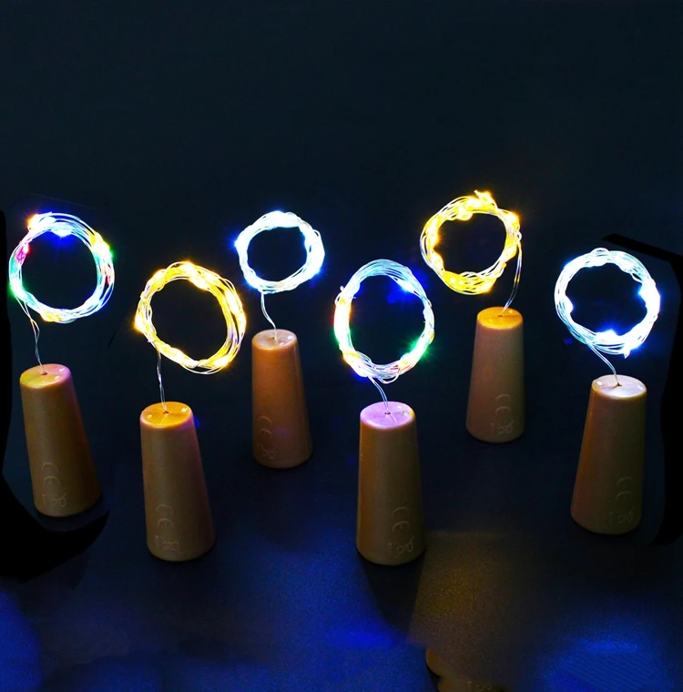 LED String DIY Fairy Lights for Glass Bottle Vintage Rustic Wedding Table Decoration Bachelorette Hen Party Valentines