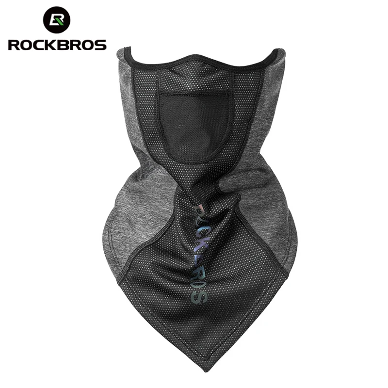 Rockbros Зимняя Маска для спорта на открытом воздухе Лыжная маска респиратор