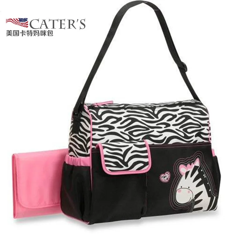 

America Carter Mom And Baby Diaper Bag Giraffe Zebra Export Cartoon Pattern Mommy Bag Waterproof Bag