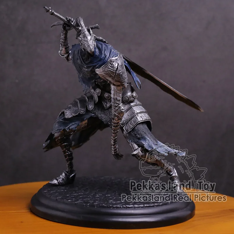 Dark Souls Faraam Knight / Artorias The Abysswalker Black Advanced Warrior ПВХ фигурка Коллекционная модель