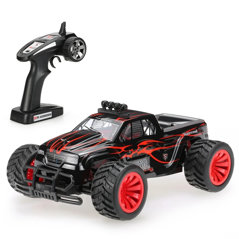 2,4G с высоким уровнем Скорость RC автомобиль 4WD 1:16 гоночный автомобиль багги с светильник высокой интенсивности мотор RC для рок-кроулинга, Управление игрушечных машинках для Детский подарок