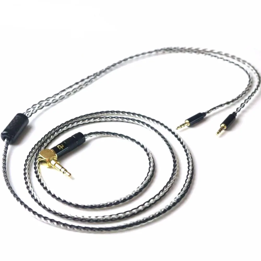 3 5 2 5 4 4mm Balanced Silver Plated Upgrade Cable for HE400i HE1000 HE6 HE500 he560 EDX V2 Headphones