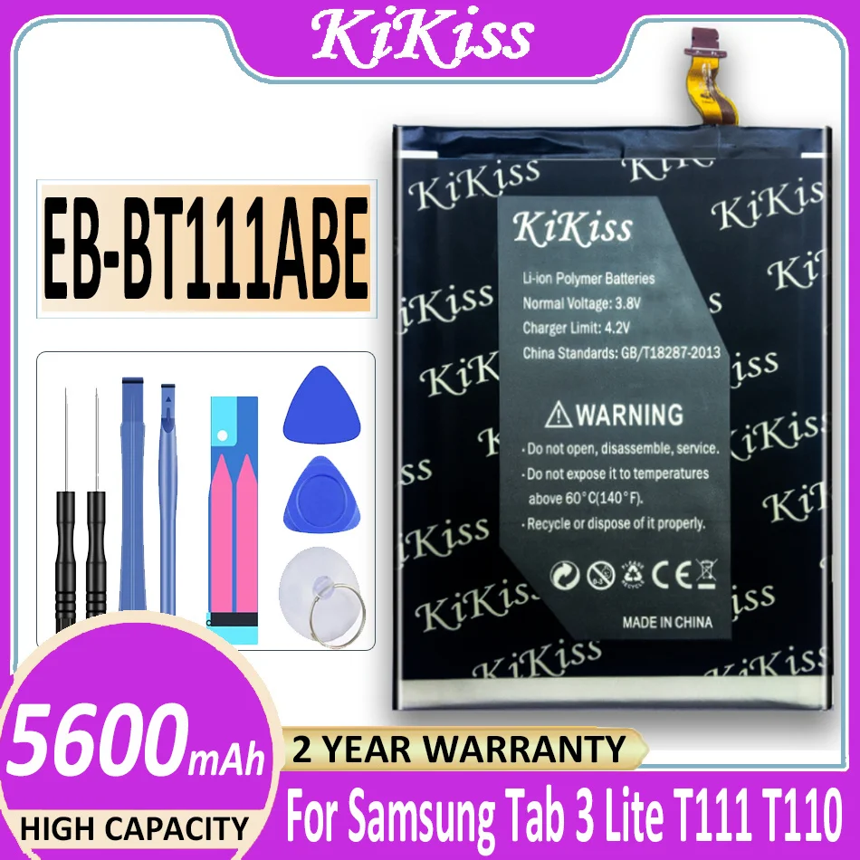 Бесплатный инструмент 5600 мАч для Samsung GALAXY Tab 3 Lite 7 0 SM T111 T110 T115 T116 планшет