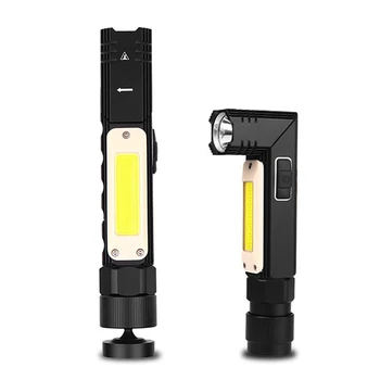 

Hot Selling 90 Degree Multifunction Flashlight Folding COB Work Light USB Magnetic Inspection Light