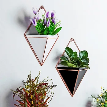 

2PC European Style Metal Wall Hanging Flowerpot Bracket Flower Stand Balcony Home Decoration Iron Plants Pots Hooks