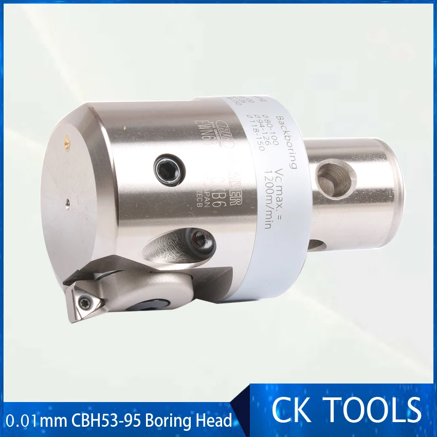 adjustable finish EW CBH 53-95 Boring head 0.005mm Grade increase LBK5 CNC Mill boring machining CBH insert holder