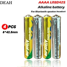 Alkaline-Batteries Bluetooth Speaker LR8D425 AAAA for Headset Laser-Pen Touch-Pen 4pcs/Lot