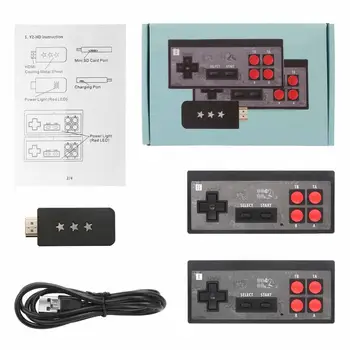 

Wireless Console Game Stick Video Game Console Built in 600 Classic Game Mini Retro Controller HDMI Output Dual Player