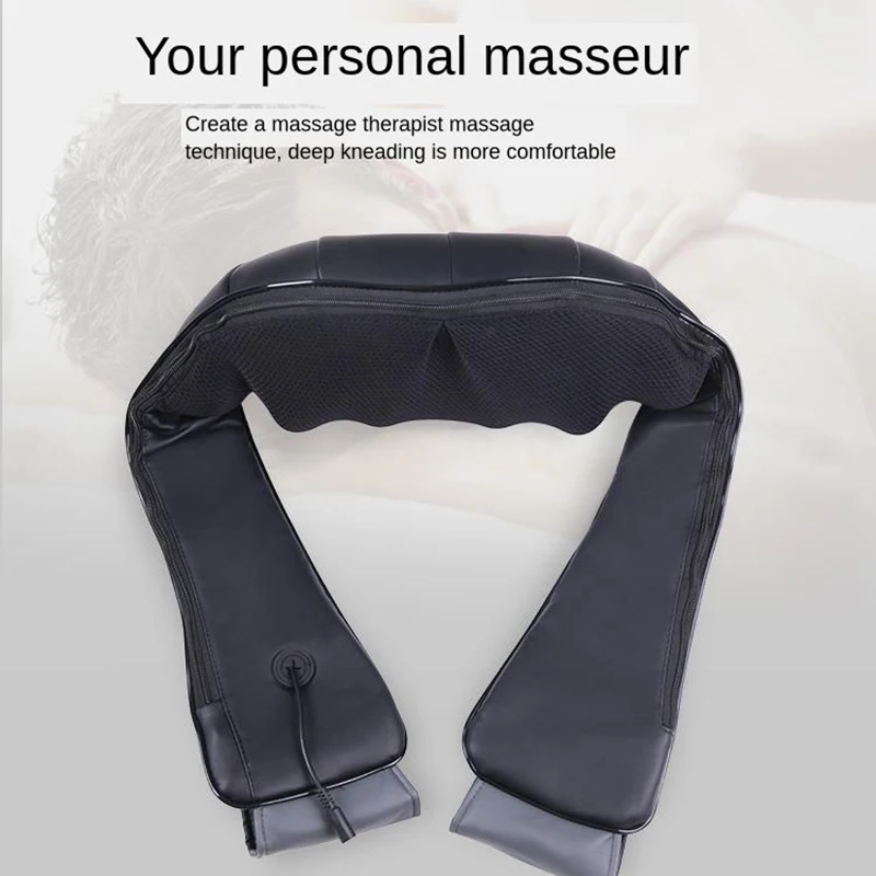  Portable Massage Shawl Simulation Kneading Utype Electrical Silent Warm Moxibustion One-button Star