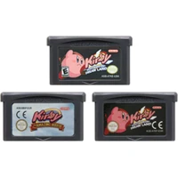 Видеоигра картридж консоль карта 32 бит серии Kirby для Nintendo GBA | Электроника