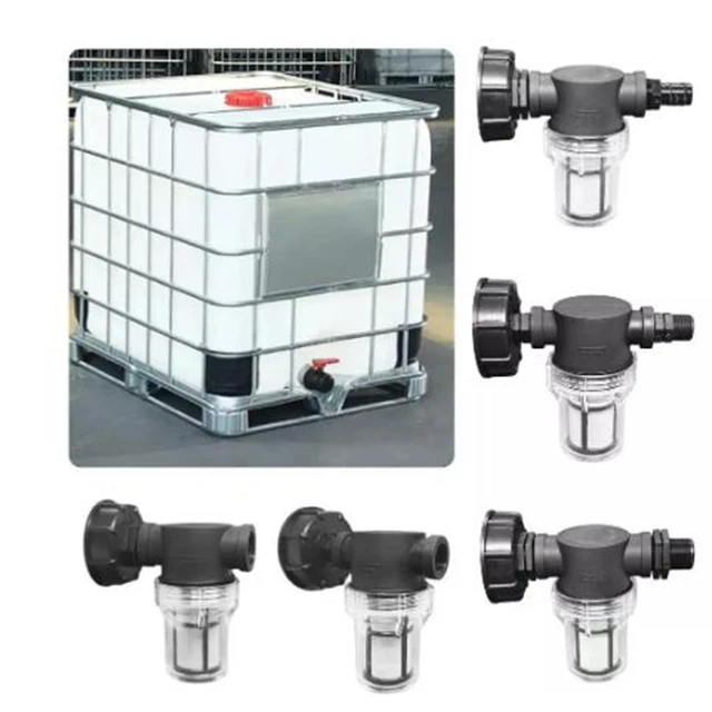 4-6 Kerti Vízgömb Szelep, Tonna Hordószűrő Csatlakozó, Ibc Hordóízület, Tömlő Adapter Nem Mérgező Csatlakozó