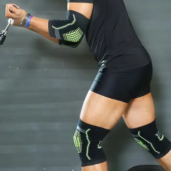 Sport Brace Ondersteuning Compressie Mouwen Set Drie Maten Pijnbestrijding Letsel Herstel Pols Knie Enkel Protector Set Basketbal