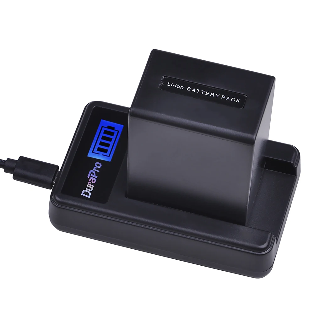 Bateria e Carregador para Sony Np-fv100 np Fv30 Fv50 Fv60 Fv70 Pxw Z90 X70 Nex-vg30e Hxr Nx70 Nx80 Mc80 3900mah - Image 5
