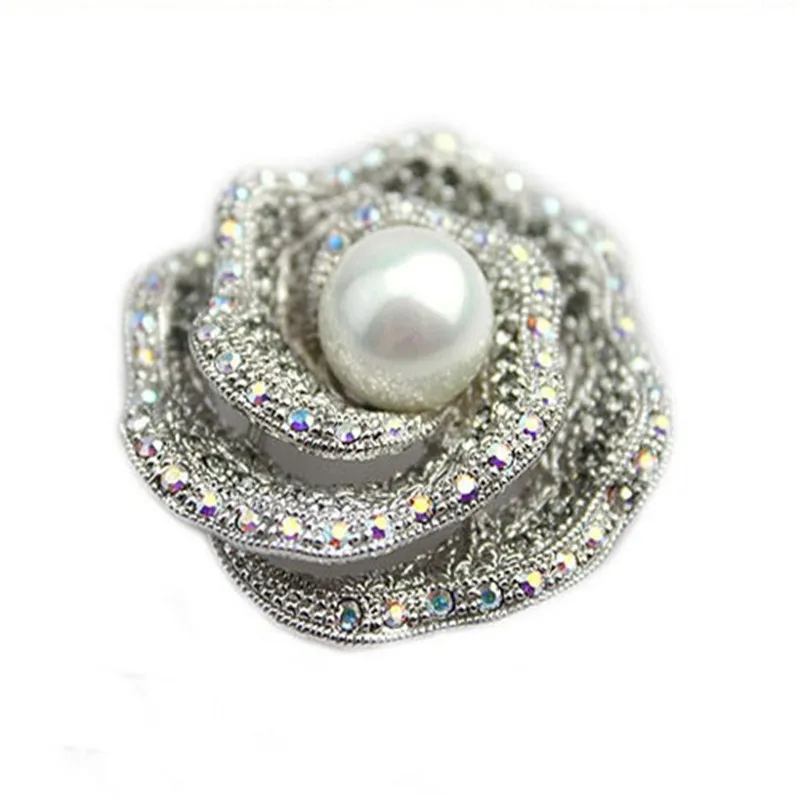 rhinestone brooch