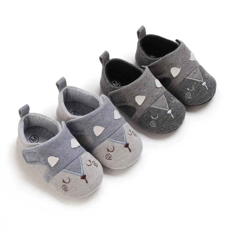 

Baby Girls Boys Cute Shoes Non-slip Toddler Indoor Shoes Animal Pattern First Walker Shoes Newborns Shoes