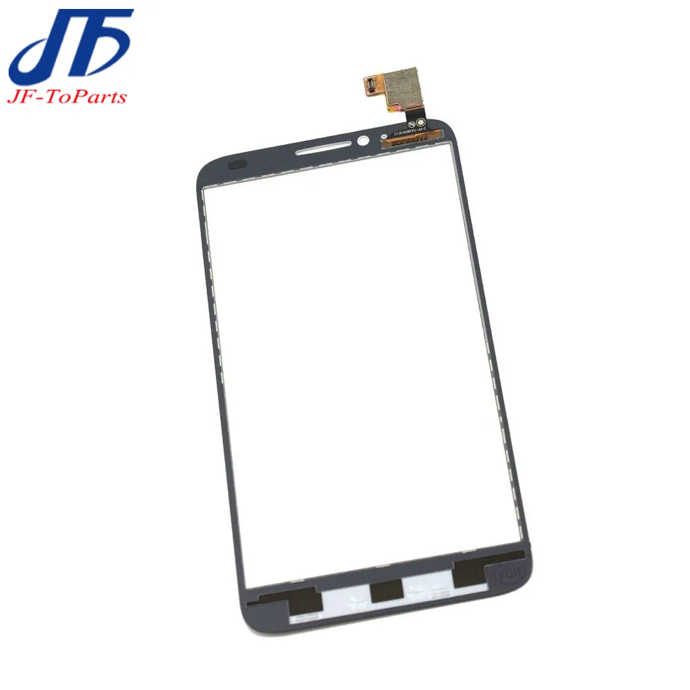 10 шт. Сенсорная панель 5," для Alcatel One touch Idol 2 6037 OT6037 сенсорный экран дигитайзер Передняя защитная, внешняя, стеклянная линза