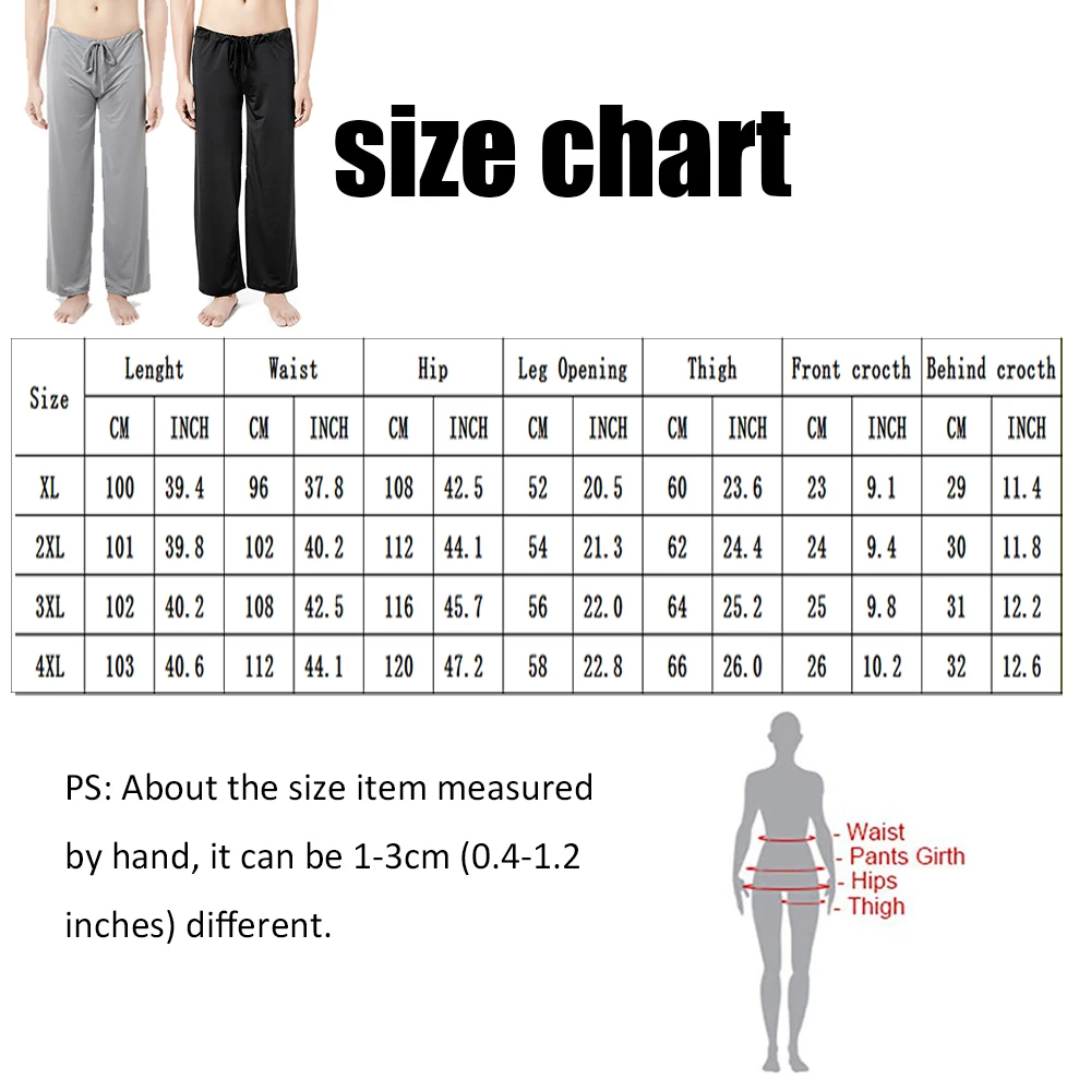 Mens pyjamas bottoms 29 inch leg Clearance