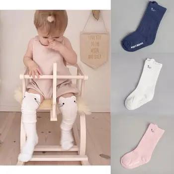 

New Arrival Super Cute Baby Cartoon Cotton Stockings Babies Kid Girl Toddler Knee High Tight Stocking Cloth Accessories 3 Colour