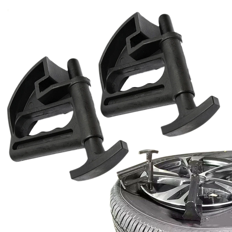 

2Pcs Car Styling Car Auto Tire Bead Clamp Tire Changer Bead Clamp Drop Center Tool Universal Rim Pry Wheel Changing Helper