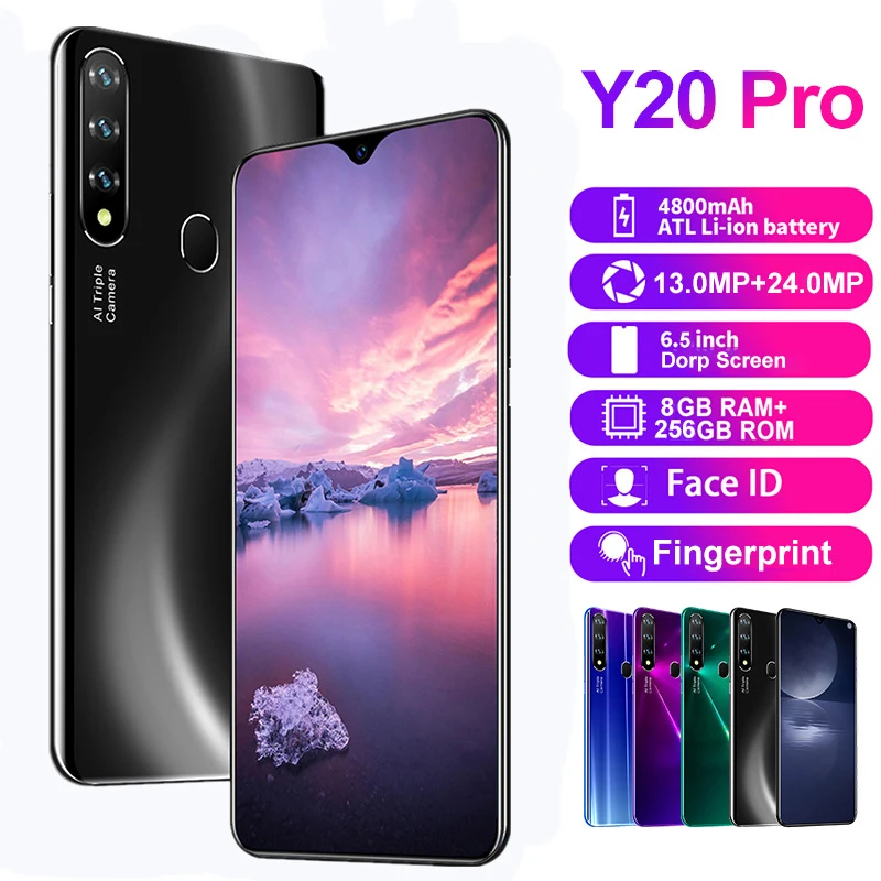 US $102.60 Global Version QuadCore 8 Core 128GB Mobile Phone 60 Inch Waterdrop 3500mAh Android Three Rear Camera Smartphone Free Shipping