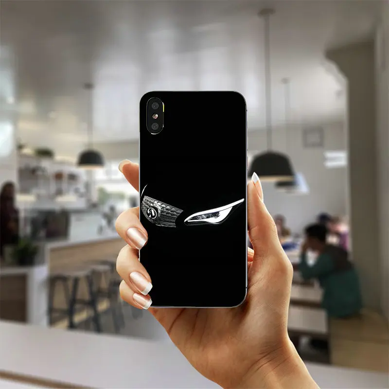 Picture 1 Модный супер автомобильный логотип Infiniti Мягкий Силиконовый ТПУ чехлы для мобильных телефонов iPhone 10 8 7 Plus 6 6S Plus 5 5S SE 5C 4S оболочки сумки - Цвет: Picture 1