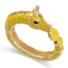 New Arrived Trendy Statement Enamel Bangle Cuff Bracelet Fashion Colorful Animal Zebra Bracelet Chunky Bangle for Women 3