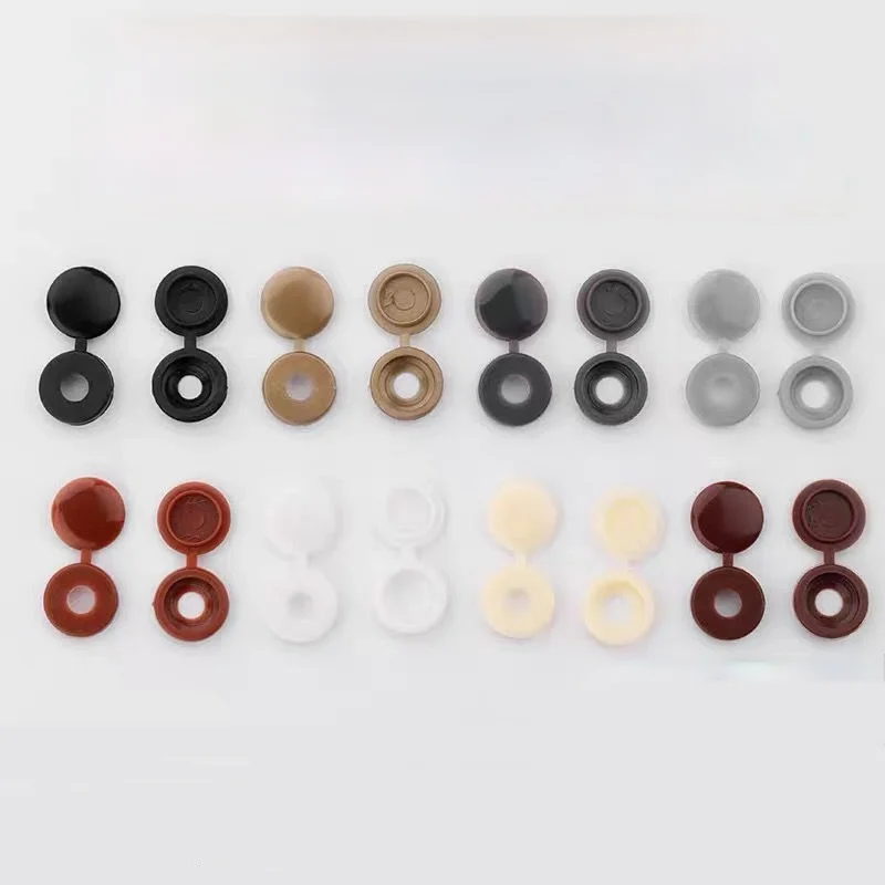 100pcs Furniture Decoration Protective Cover Buckle Nut Cover Bolt