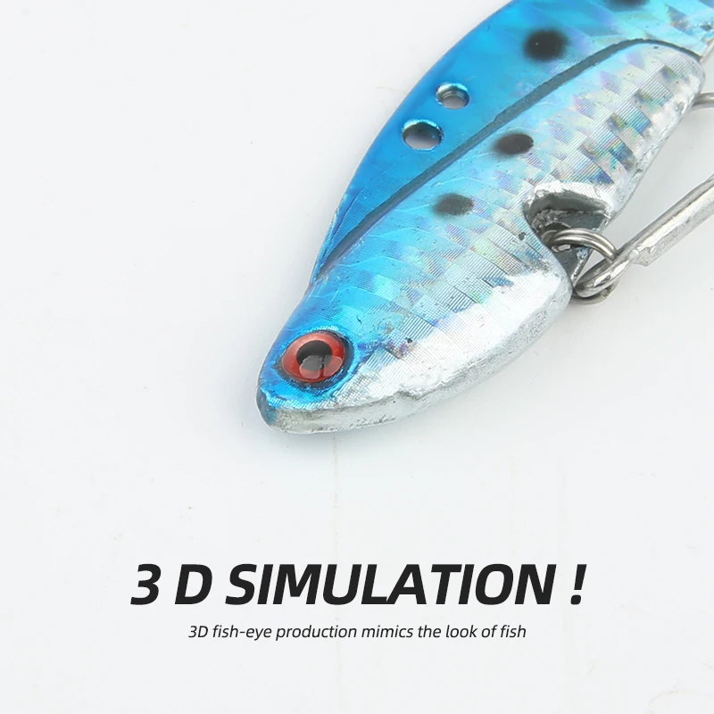 ARDEA Metal Spoon VIB Lures 25g Vivid Vibrations Fishing bait Winter fishing Crankbait Artificial Hard Bait Lead Jigging Lure ARDEA Metal Spoon VIB Lures 25g Vivid Vibrations Fishing bait Winter fishing Crankbait Artificial Hard Bait Lead Jigging Lure