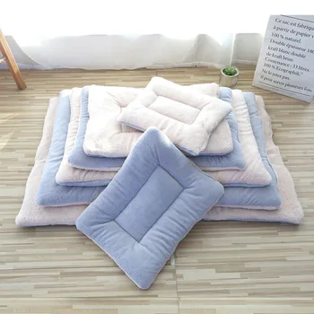 

Dropshipping New Cute Dog Bed Mats Soft Flannel Fleece Print Warm Pet Blanket Sleeping Beds Cover Mat For Small Medium Dogs Cats