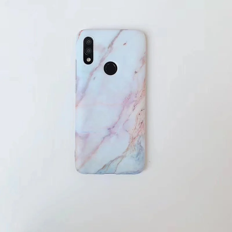 Чехлы для телефонов с мраморной текстурой для Redmi Note7 Note7Pro, классический каменный узор, матовый, мягкий, из ТПУ, чехол для Redmi 7, чехлы для задней панели - Цвет: 8