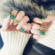 Типсы для маникюра, готовая продукция, накладные ногти, готовая продукция, на ощупь, тусклый лак, матовый маникюр, накладные ногти, MS-05