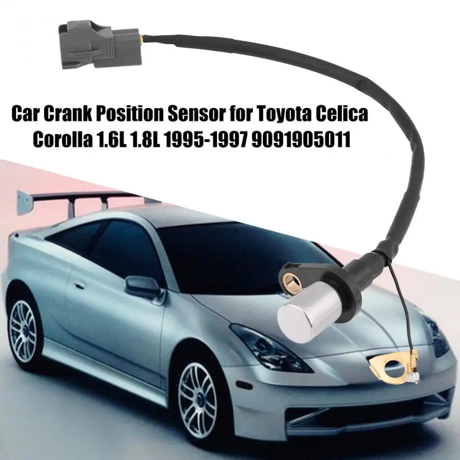 1 шт. Автомобильный датчик положения кривошипа для Toyota celica, corolla 1.6L 1.8L 1995 1996 1997 9091905011 автомобильные аксессуары