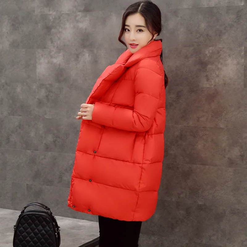 

Special Offer 2019 Autumn And Winter New Style Hot Selling Cotton Coat Mid-length Cotton-padded Jacket Korean-style Thick Cotton