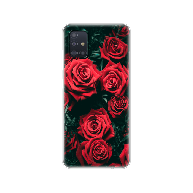 Samsung Galaxy A31 A51 A71 Case Silicon Back Cover Phone Case For Samsung A315 A515 A715 Soft Case bumper coque protect