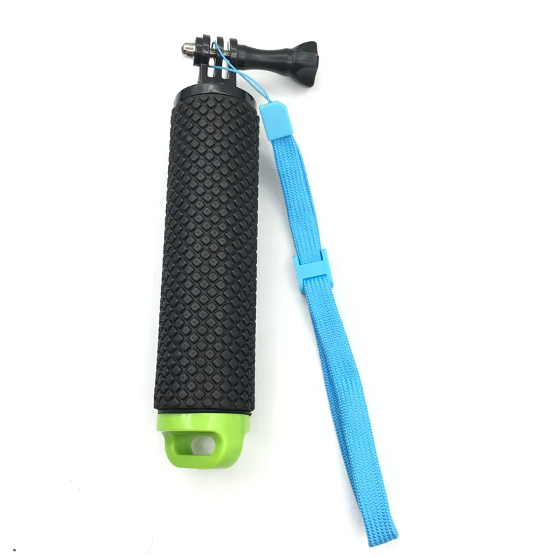 Green Поплавок рукоятка плавучий стержень палка монопод Штатив для Gopro Go Pro Hero 5 4 3 Xiaomi Xiomi Yi 2 4 K 4 K Экшн-камера - Цвет: Green