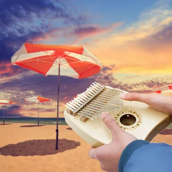 

2019 Hot Selling 15 Key Kalimba Thumb Piano Finger Mbira Spruce Wood Keyboard Music Instrument High Capacity Dropship Wholesale