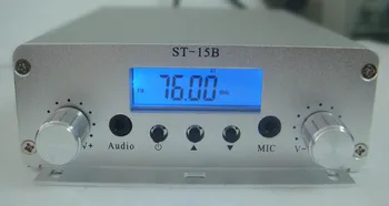 

ST-15BV3 Stereo 15W FM Broadcast Transmitter 76--108MHZ