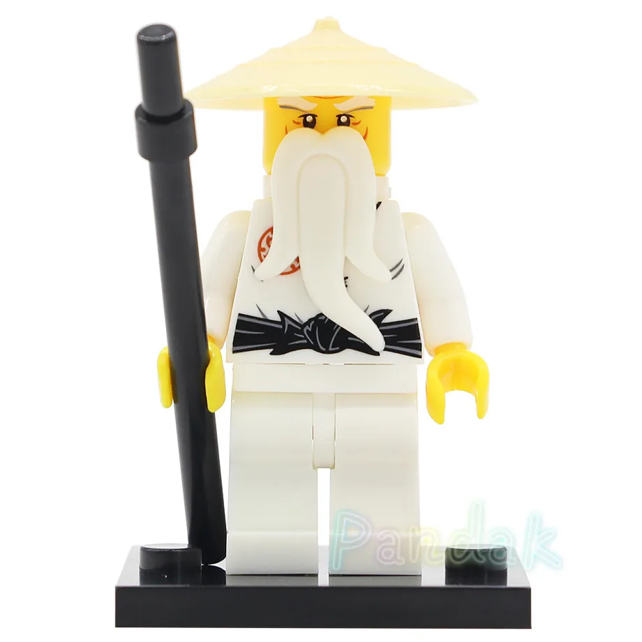 Wu x20pcs 20 шт, одинаковые нинджагоидные фигурки, Nya KAI Wu Krux, Ллойд, козу, Вэй Снейк, Самурай х паразитов, набор строительных блоков, кирпичные игрушки - Цвет: Wu x20pcs