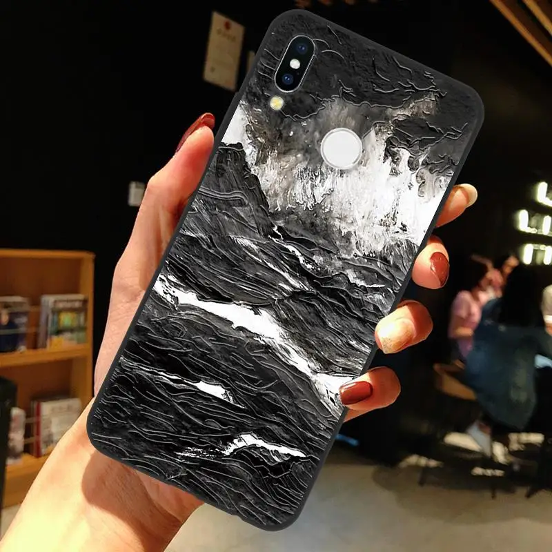 heishan 3D принт с тиснением и изображением в виде ракушки для huawei Honor 9X Pro 20 Pro 20 10 9 8 Lite 8X 7X 7A для Honor вид 20 20i 10i чехол Матовая силиконовая крышка - Цвет: heishan