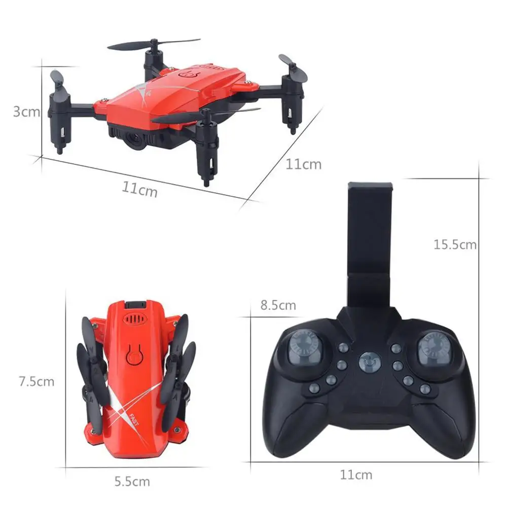 Горячая LF602 2,4G мини FPV складной RC Квадрокоптер с 0.3MP Wifi камера жеста селфи высота удержания 3 батареи