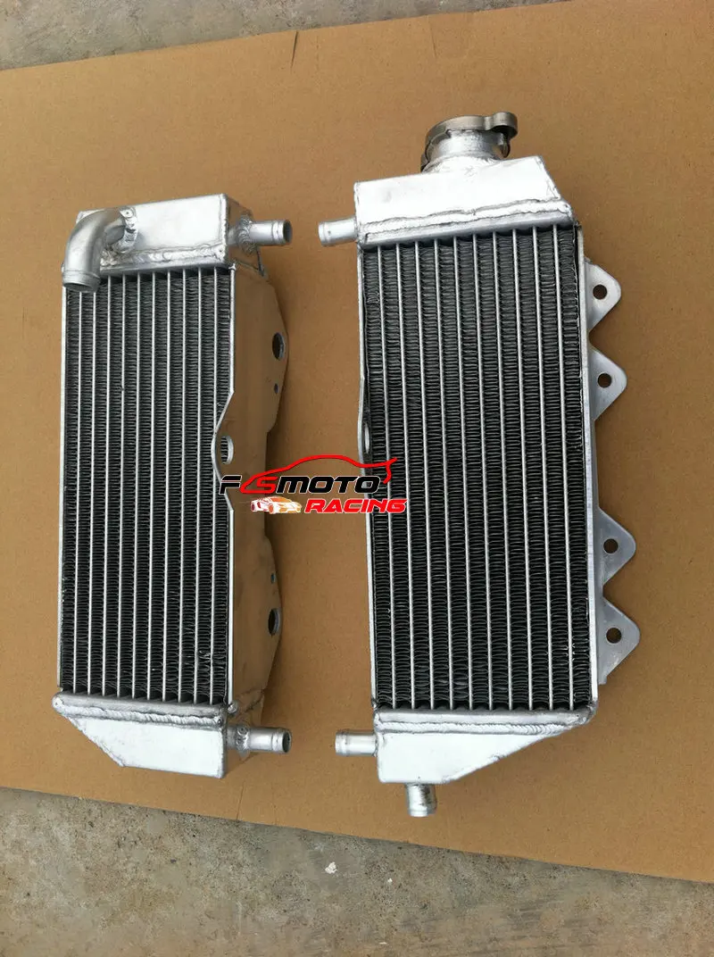 L& R Алюминий радиатор мотоцикла для Yamaha YZ250 YZ 250 2002- 02 03 04 05 06 07 08 09