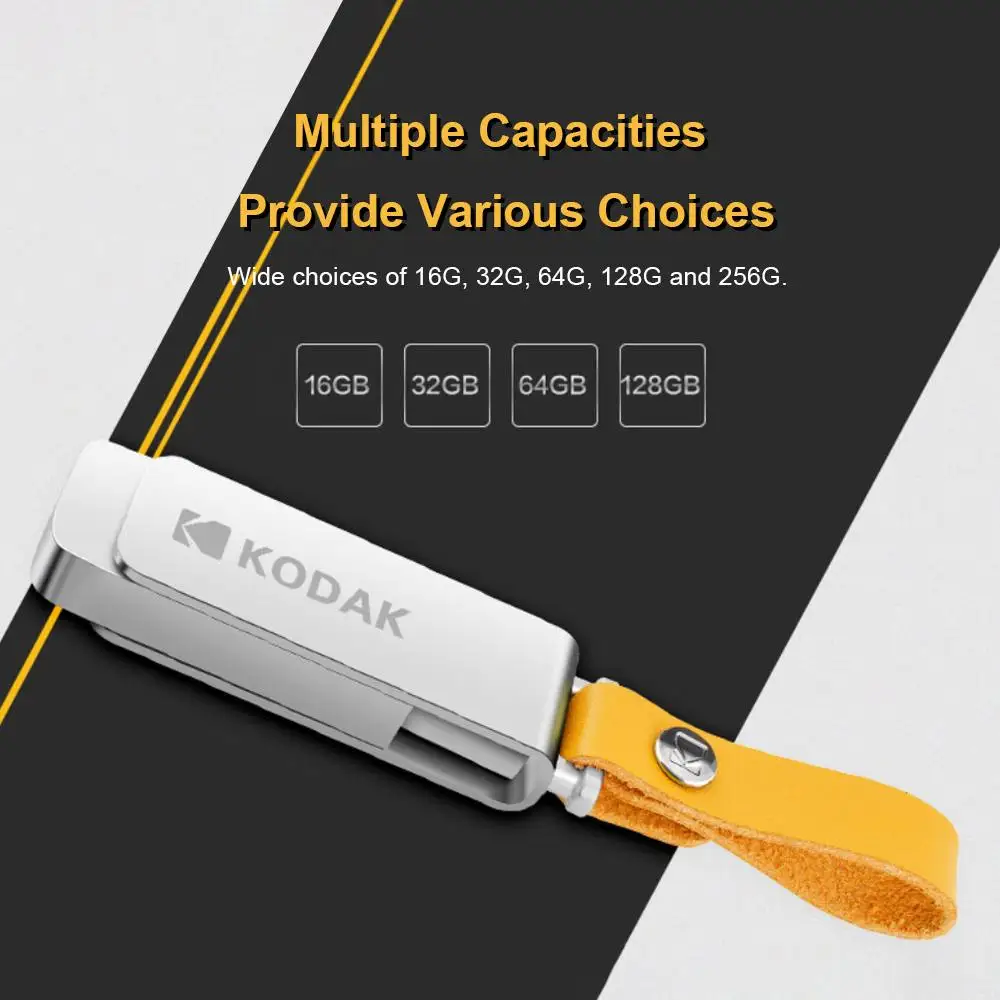 USB флеш накопитель Kodak K133 металлический 3 0 16 ГБ 32 карта памяти 64 128 u диск 256 флешка