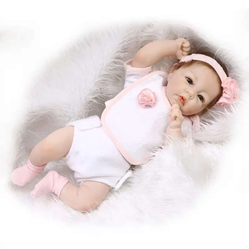  Reborn Baby NPK New Style Soft Silicone Model Cute Baby Doll Mothers Yuesao Training Props Stable S