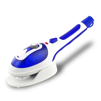 

Eu Plug Handheld Garment Steamer Portable Home And Travel Fabric Steamer Fast Heat Up Removable Water Tank Steam Iron Gs-01(Blue