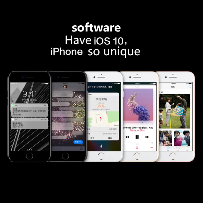 Apple Used Unlocked iPhone 7Plus 3GB RAM 32/128/256GB ROM Mobile Phone Quad-Core Fingerprint 12MP IOS Cellphones LTE Smartphones