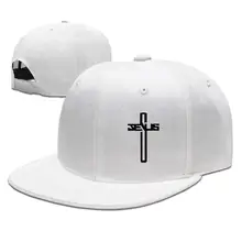 Повседневная мужская и женская кепка-Снэпбэк с крестиком в виде христианского Иисуса